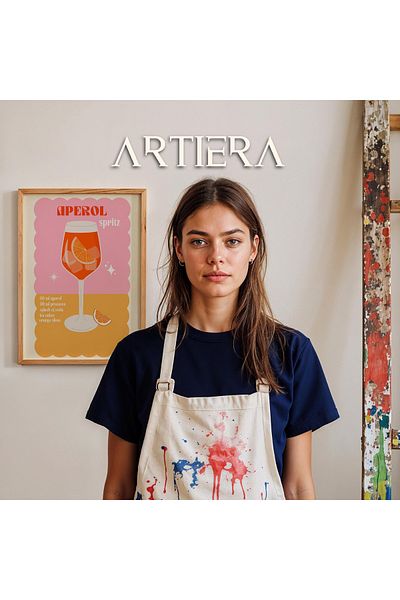 HİGUERA Cocktails Modern Stil Italian Mediterranean Masă de Bucătărie Cu Cadru Din Lemn, Decorare Bucătărie Cafenea Bar