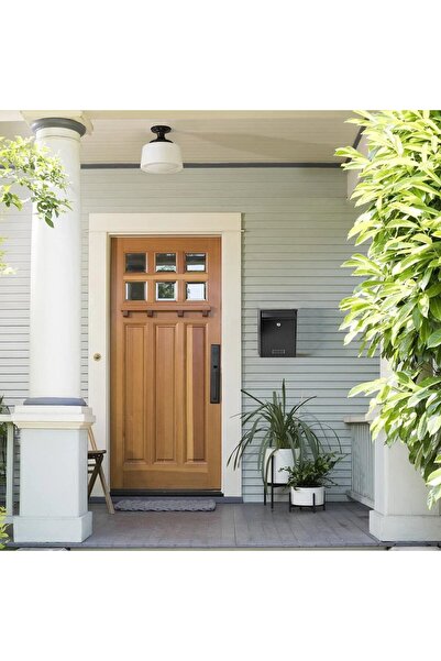 JollyMag Mailbox, black, B5 format, 22x9x30 cm, Damech