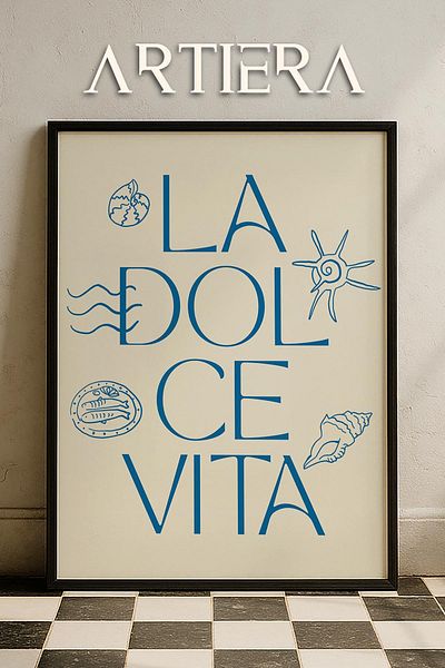 HİGUERA Dolce Vita Modern Stil Italian Mediterraneu Masa de Bucatarie Cu Cadru Din Lemn, Decorare Bucatarie Cafenea Bar