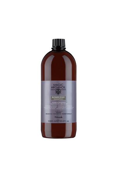 Nook Magic Arganoil Blonde Story Sarı Saçlar İçin Parlatıcı Şampuan 1000ml