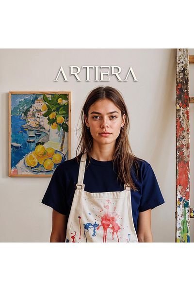 HİGUERA Masa de bucatarie cu rama din lemn in stil italian mediteranean modern Amalfi, decorare pentru bar cafenea bucatarie