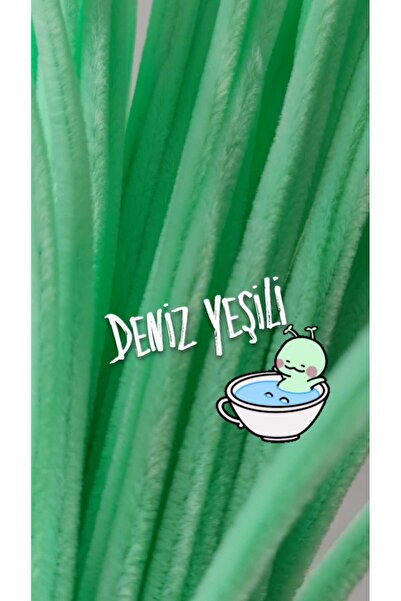 hobidaşım 20’li Deniz Yeşili Şönil Teli – El İşi ve Dekoratif Tüylü Tel | DIY...