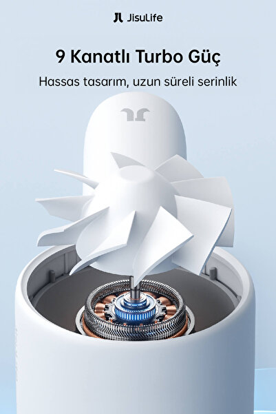 JISULIFE Handheld Fan Life 10S El Fanı 5000mah
