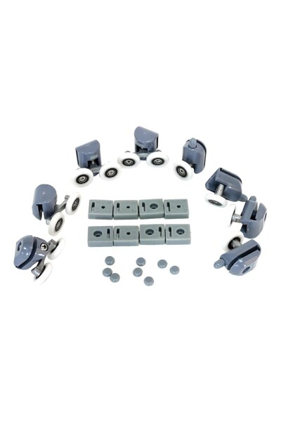 JollyMag Set 24 piese reconditionare cabina de dus, culoare Gri