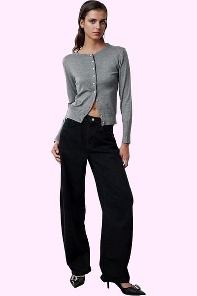 PayBuy Women's High Waist Wide Leg Long Length Jean Pants Cotton Casual Style Summer's Indispensable