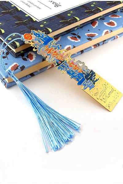 Solfera Impresia lui Claude Monet: Semn de carte artistic din metal pentru răsăritul de zi AY060