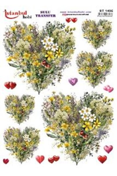 İstanbul Hobi ورق نقل مائي 25x35 سم ST-1435