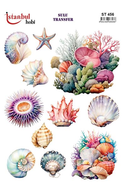 İstanbul Hobi ورق نقل مائي 25x35 سم ST-456