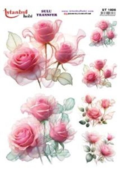 İstanbul Hobi ورق نقل مائي 25x35 سم ST-1696