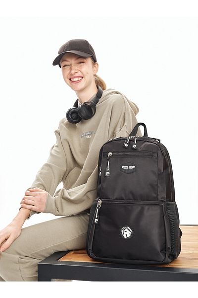 Pierre Cardin Унисекс комплект ученически чанти PCSET07PC100107-Черни