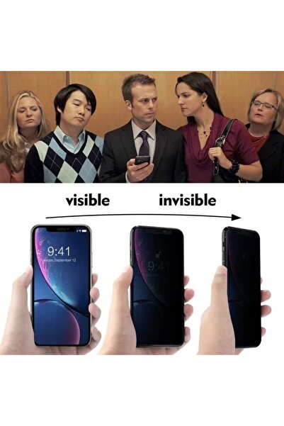 Infinity Enterprise Set 5 bucati Folie Display Privacy pentru Realme 9 Pro Plus, protectie cu lipire Completa pentru ec