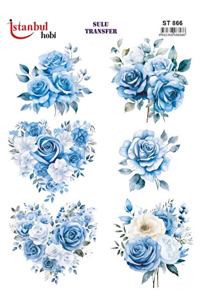 İstanbul Hobi ورق نقل مائي 25x35 سم ST-866