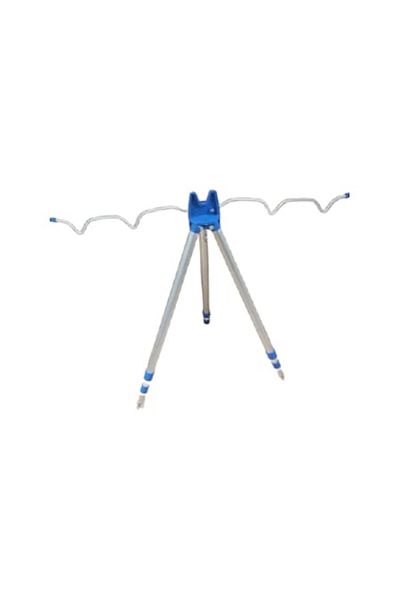 prokarpfishing Trepied de pescuit din aluminiu, reglabil 50/80 cm, 4 stâlpi