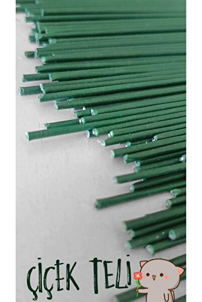 hobidaşım 10’lu 20 cm Çiçek Teli – Dayanıklı ve Esnek Tasarım Teli | DIY El İ...