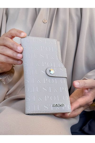 Just Polo JP Just Polo Women's Stone Coin and Card Compartment Multi-Eye Wallet