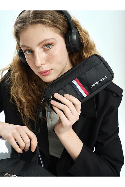 Pierre Cardin Унисекс комплект ученически чанти PCSET07PC18001201 - Черен