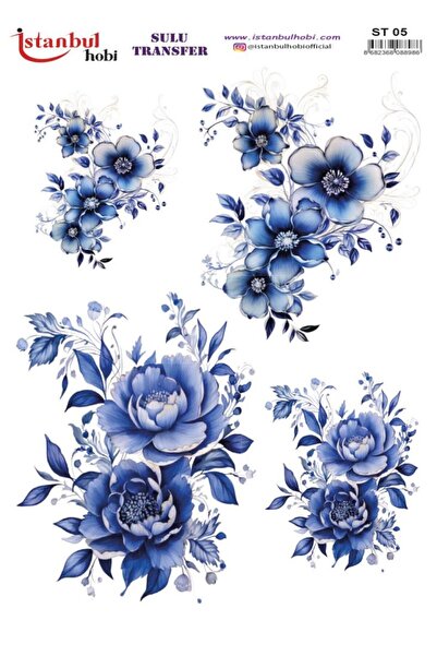 İstanbul Hobi Water Transfer Paper 25X35Cm St-005
