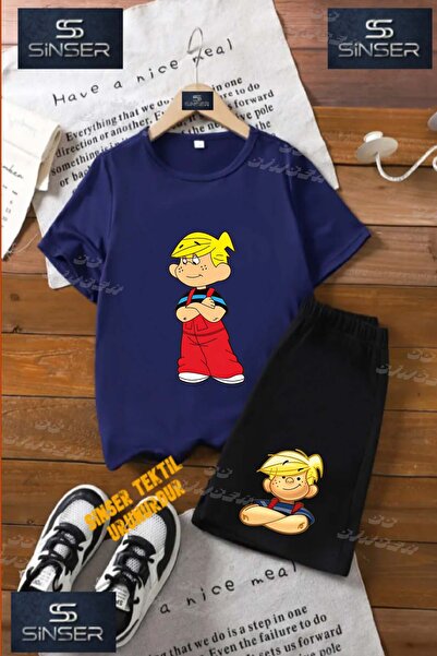 SS SİNSER Children's Unisex “Denis Children's Hands Tied“ Special Printed Cre...
