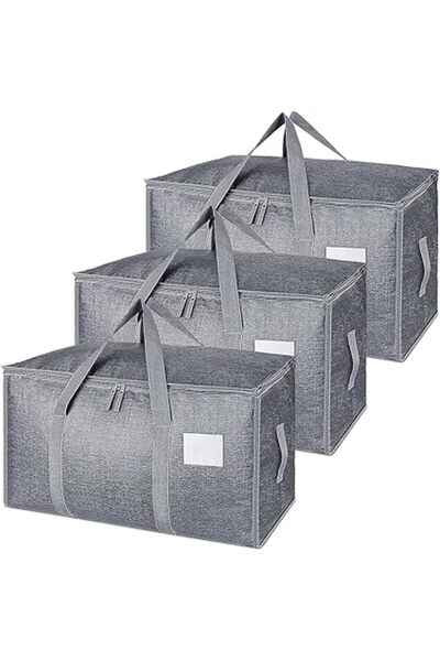 The Bros مجموعة من 3 حقائب نقل كبيرة سعة 90 لترًا، حقائب متينة مقاومة للماء م...