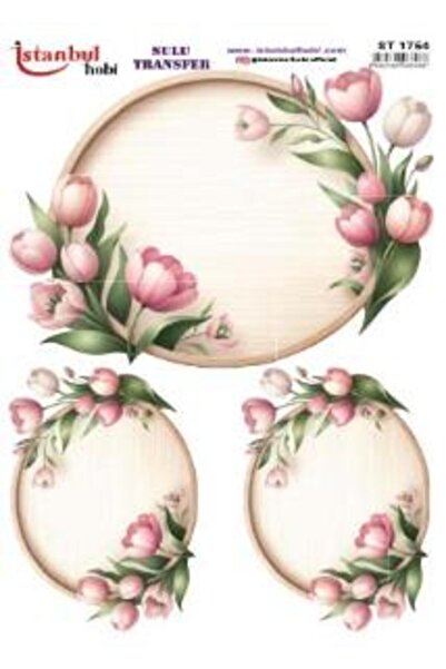 İstanbul Hobi ورق نقل مائي 25x35 سم ST-1754