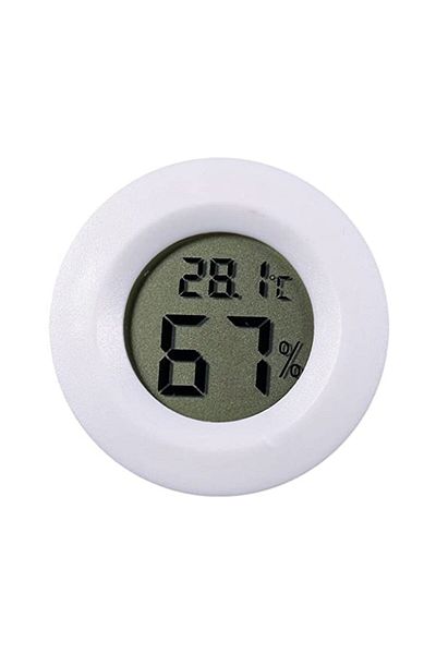SOLLUXE Higrometru și termometru digital portabil SOLLUXE®, afișează umiditatea și temperatura, baterie încorporată