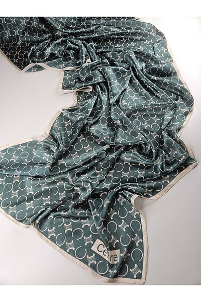 Webinay Home C Pattern Silk Voile Shawl Scrafs Hijab New Season