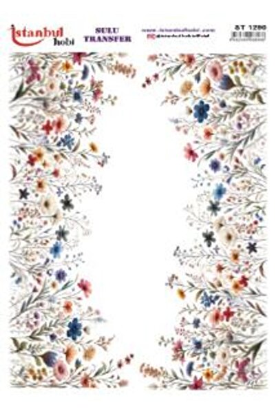 İstanbul Hobi ورق نقل مائي 25x35 سم ST-1290