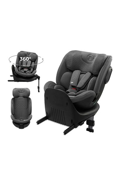 Kinderkraft Κάθισμα αυτοκινήτου XRIDER 2 I-SIZE 40-150 CM Γκρι