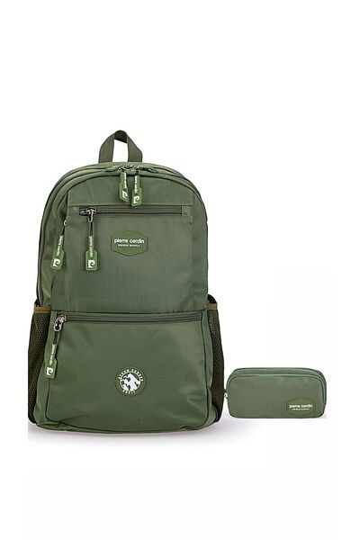 Pierre Cardin Унисекс комплект ученически чанти PCSET07PC100107-Зелена