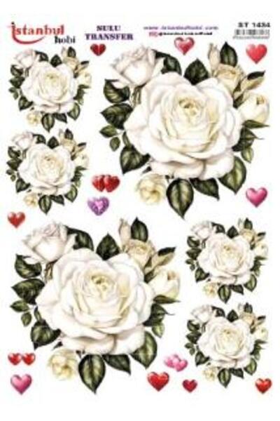 İstanbul Hobi ورق نقل مائي 25x35 سم ST-1434