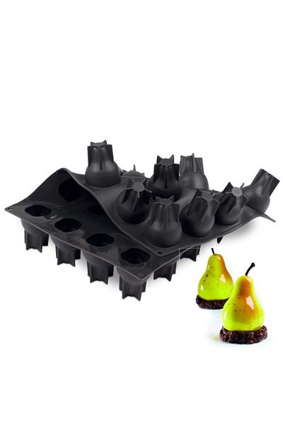 Pavoni Forma din silicon 3D pentru monoportii, Para by Emmanuele Forcone, 20 cavitati, Ø53x70mm , 90 ml