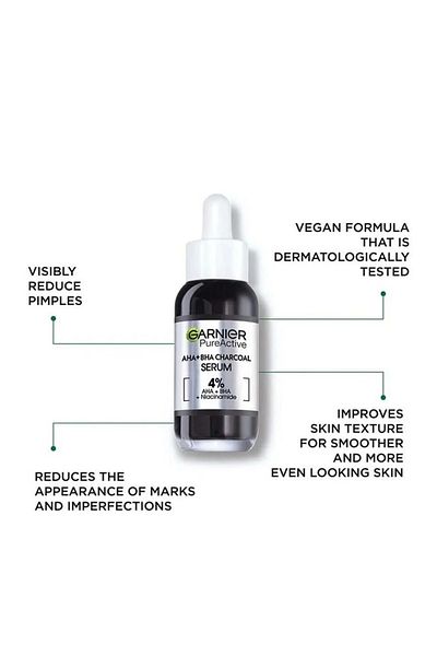 Garnier Garnier Pure Active Anti-Imperfection Charcoal Serum - 30 ml