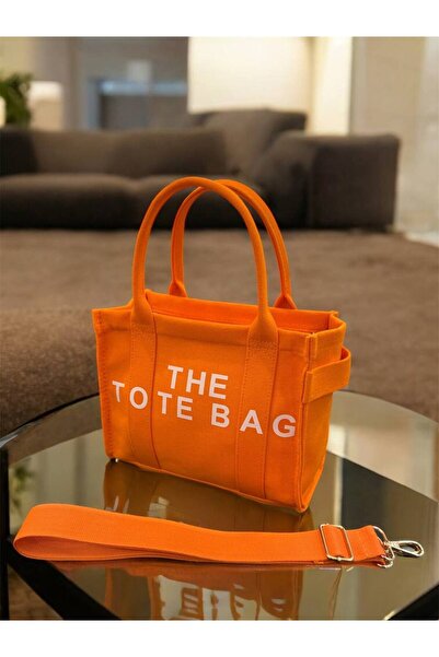 BAGELF Organik Kanvas The Tote Bag Kol Omuz Çantası