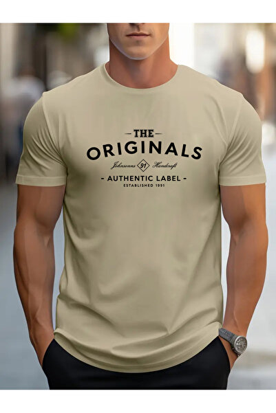 Trend Sizde Unisex The Originals μπλουζάκι με μπροστινό εμπριμέ σχέδιο