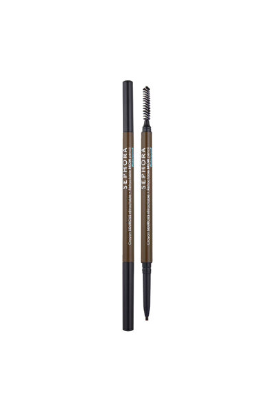 SEPHORA Retractable Waterproof Brow Pencil - Suya Dayanıklı Kaş Kalemi, İnce Uç,Doğal Görünüm,Natural Finish