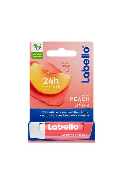LABELLO Labello Peach Lip Balm Coral 4.8g