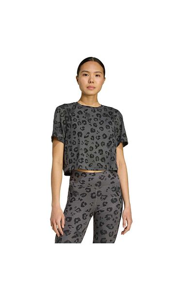 adidas Γυναικείο γκρι μπλουζάκι We Aop Tshirt Jn2646