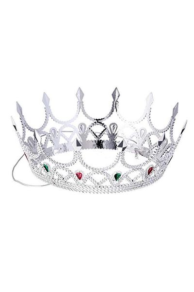 doremodam Coroana prințesei reginei din argint medieval regal cu costume renascentiste din pietre prețioase - 707474-1453