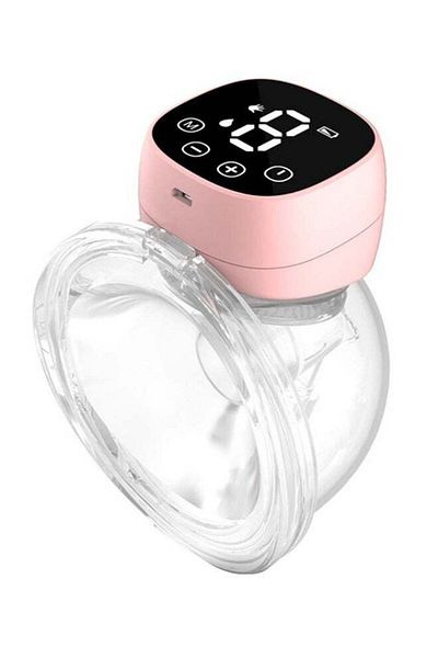 COOYA Wearable Electric Pump,Skin-friendly,Low Noise,Portable Pump,Flexibly Disassembled and Cleaned