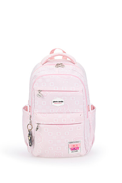 Pierre Cardin Pink Children's School Backpack 07Pc17736