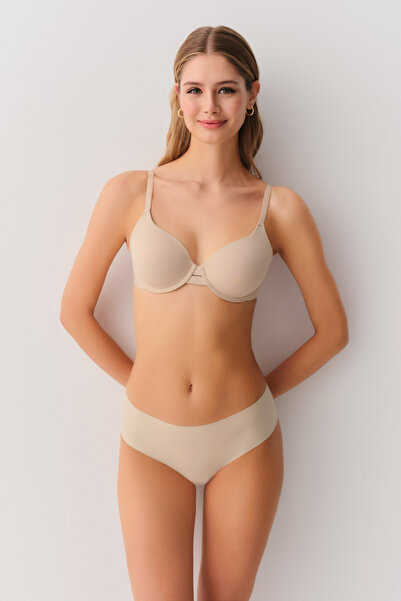 SUWEN Invisible Lazer Kesim Midi Slip Külot