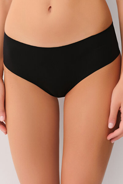 SUWEN Invisible Lazer Kesim Midi Slip Külot