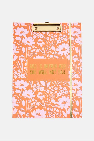 Paperbuzz Padfolio With 75 Memo Pad Page, Multicolor