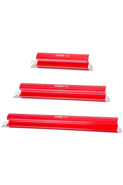 JollyMag Σετ 3 επαγγελματικών μυστριών, από ανοξείδωτο ατσάλι, 40, 60, 80 cm,...