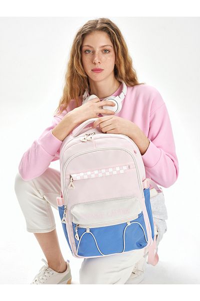 Pierre Cardin Rucsac școlar roz pentru copii 07PCT183