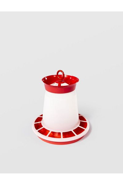 JollyMag Hranitoare din plastic, 10L, pentru pui de gaina, prepelita, curca, STERK