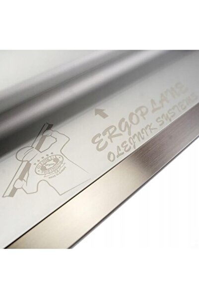 JollyMag Επαγγελματική σπάτουλα, Ergoplane, αλουμίνιο, λεπίδα από ανοξείδωτο ατσάλι, 25 cm x 0,3 mm