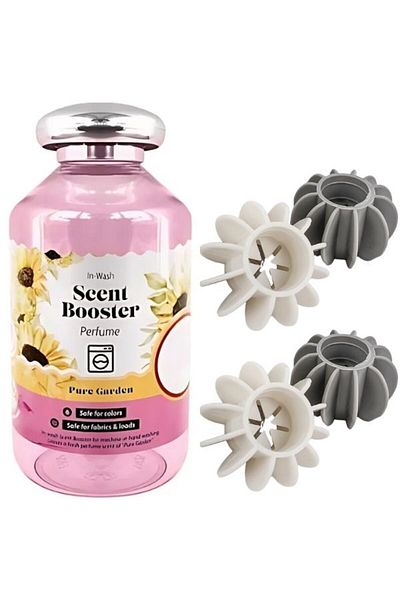JollyMag Set Parfum Concentrat pentru Rufe, 250 ML si 4 Bile Reutilizabile pentru a Preveni Incurcarea