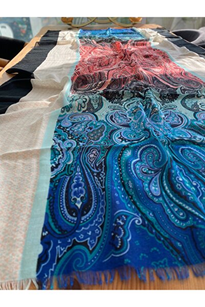 Bohemian Ethnic Pattern Voile Cotton 100 X 190 cm Pareo Shawl 1758096