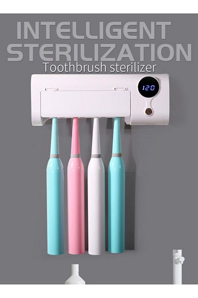 sharpdo Home Toothbrush Sterilizer Toothbrush Cleaning UV Disinfection Box
